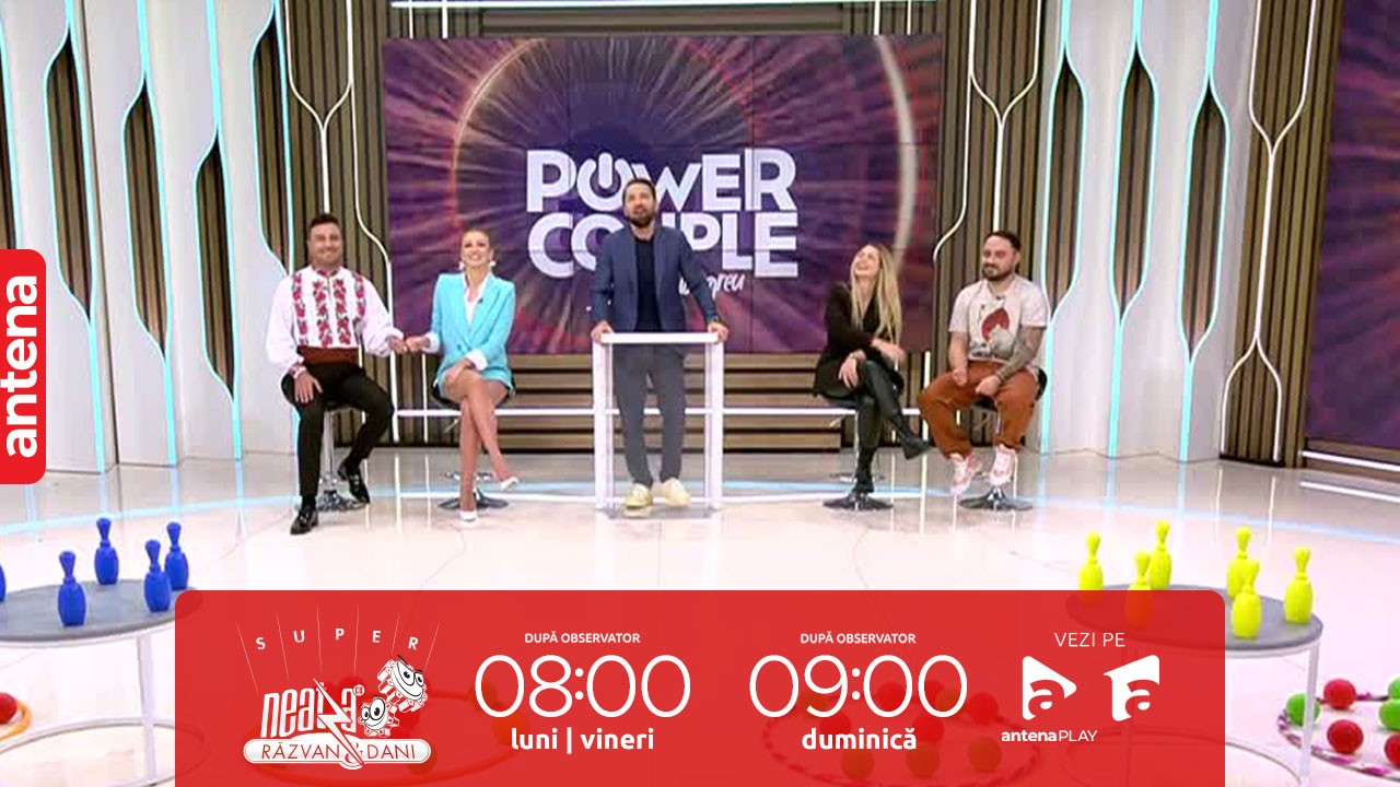 Super Neatza, 15 ianuarie 2024. Provocare amuzantă. Mădălina și Emil Popescu vs. Codruța Filip și Valentin Sanfira