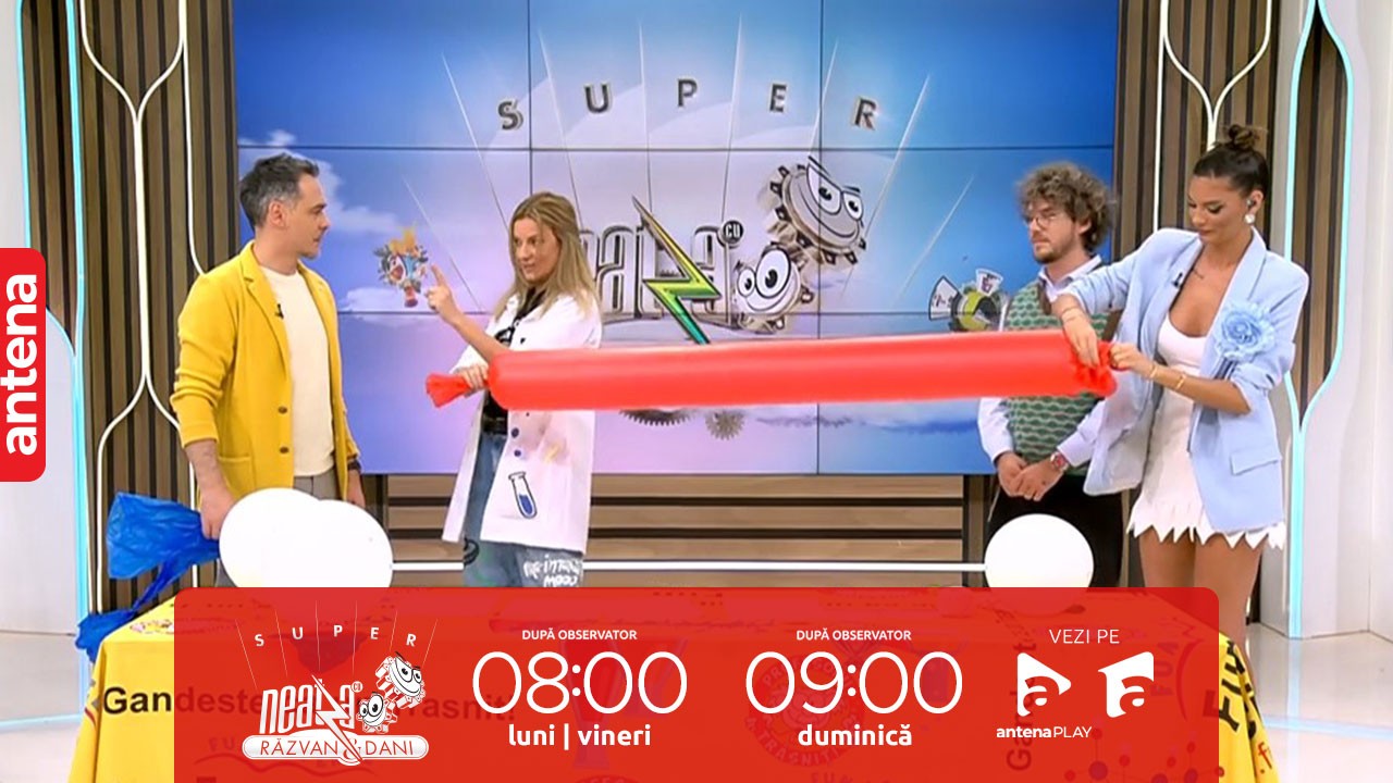 Super Neatza, 2 februarie 2024. Profesorii trăzniți: Experiment prin care se poate depăși teama de zborul cu avionul