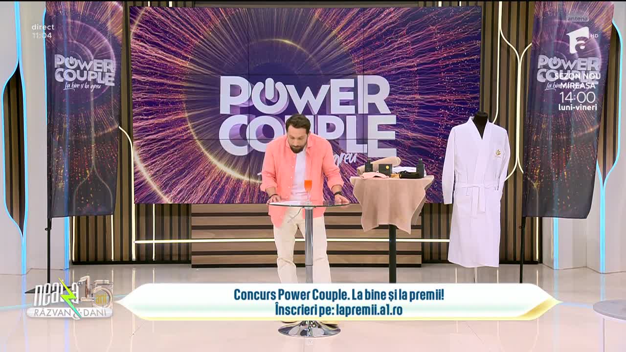 Super Neatza, 7 februarie 2024. Concurs Power Couple. La bine și la premii! Ce a câștigat Delia