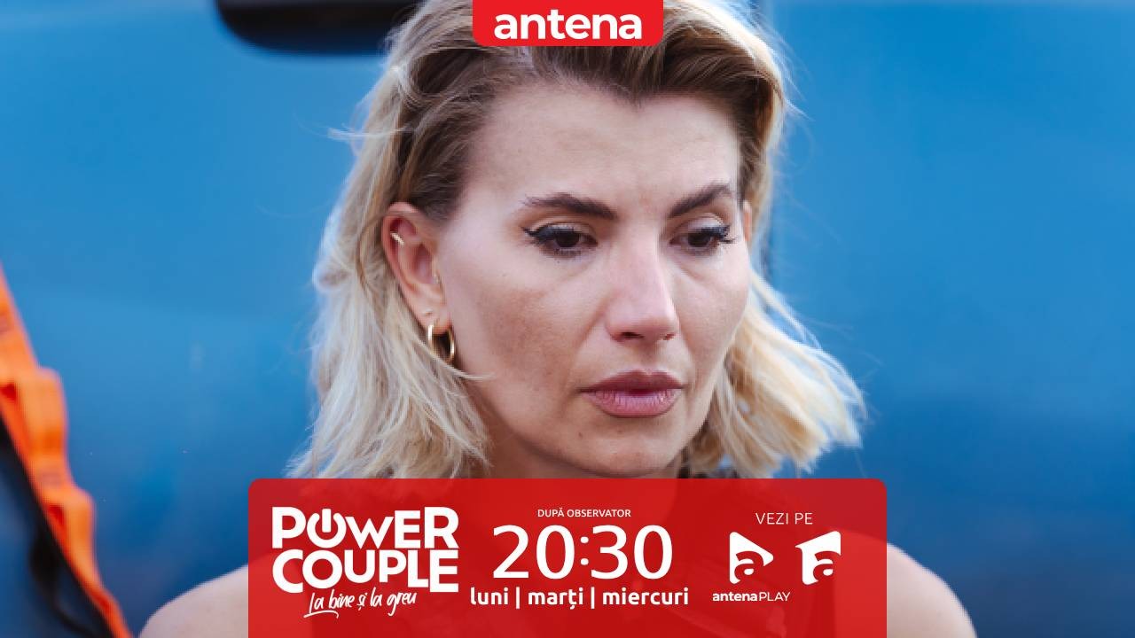 Power Couple România, 19 februarie 2024. Ana Ionescu s-a descurcat de minune, dar proba a fost oprită: Mâine te tai pe burtă!