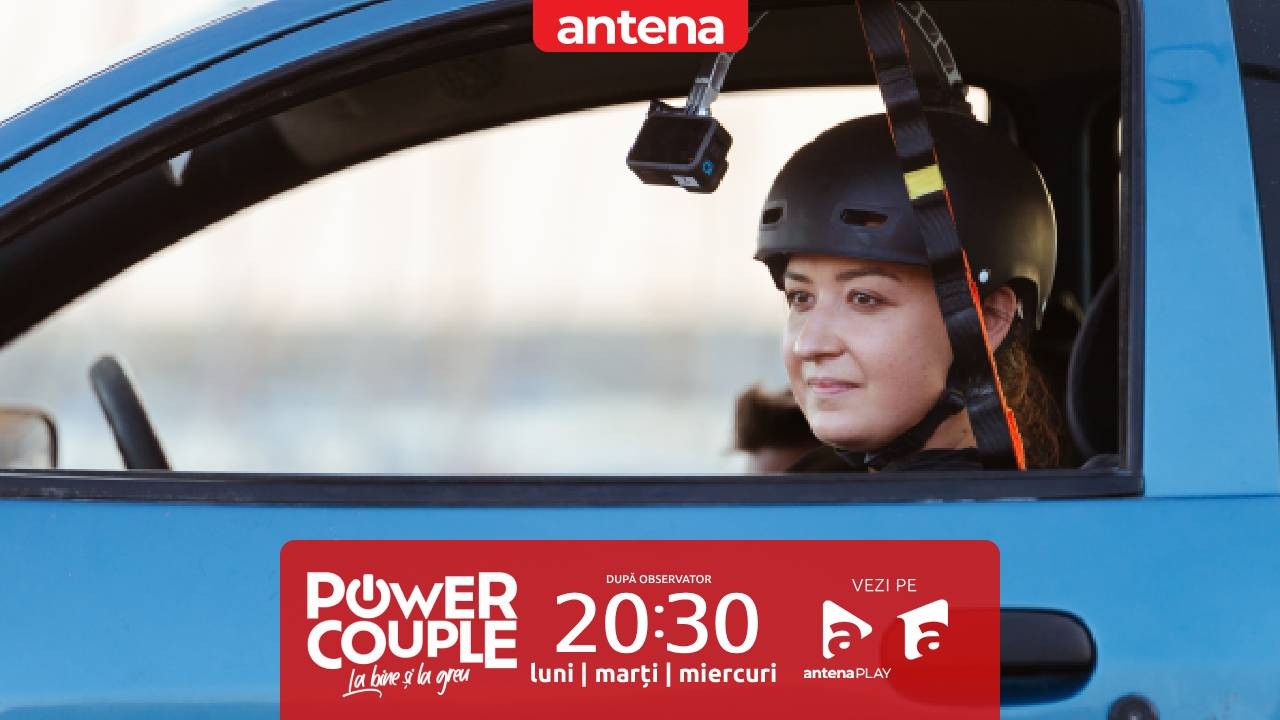 Power Couple România, 19 februarie 2024. Roxana Blenche schimbă roata de rezervă la 30 de metri înâlțime! Cum s-a descurcat