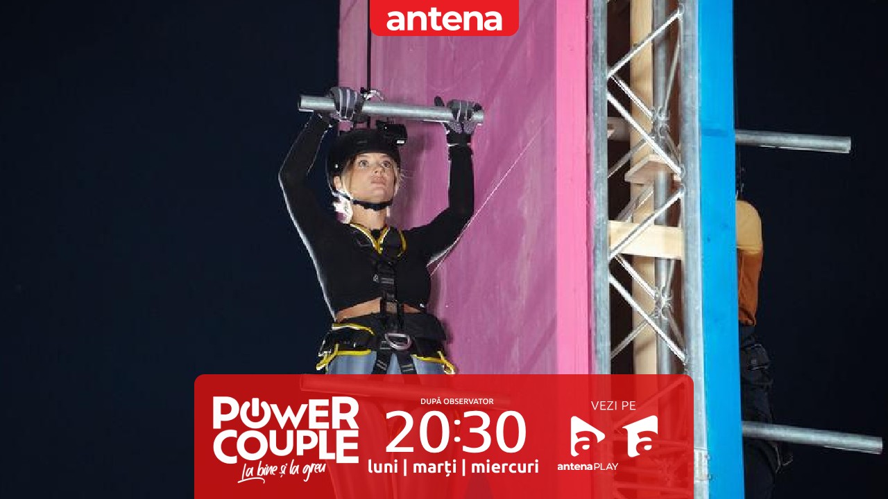 Power Couple România, 28 februarie 2024. Oana Matache a făcut senzație cu mișcări demne de Cirque du Soleil