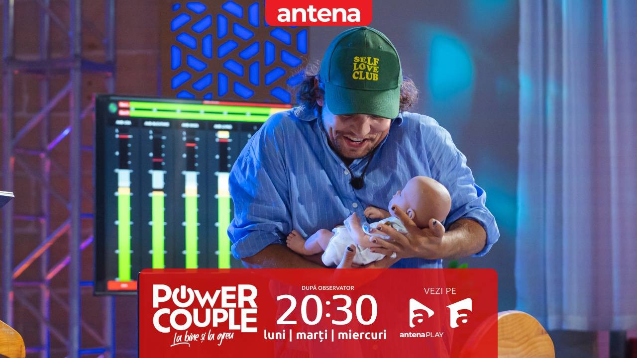 Power Couple România, 5 martie 2024. Iubitul Oanei Matache  și-a testat calitățile de tată! Cum s-a descurcat