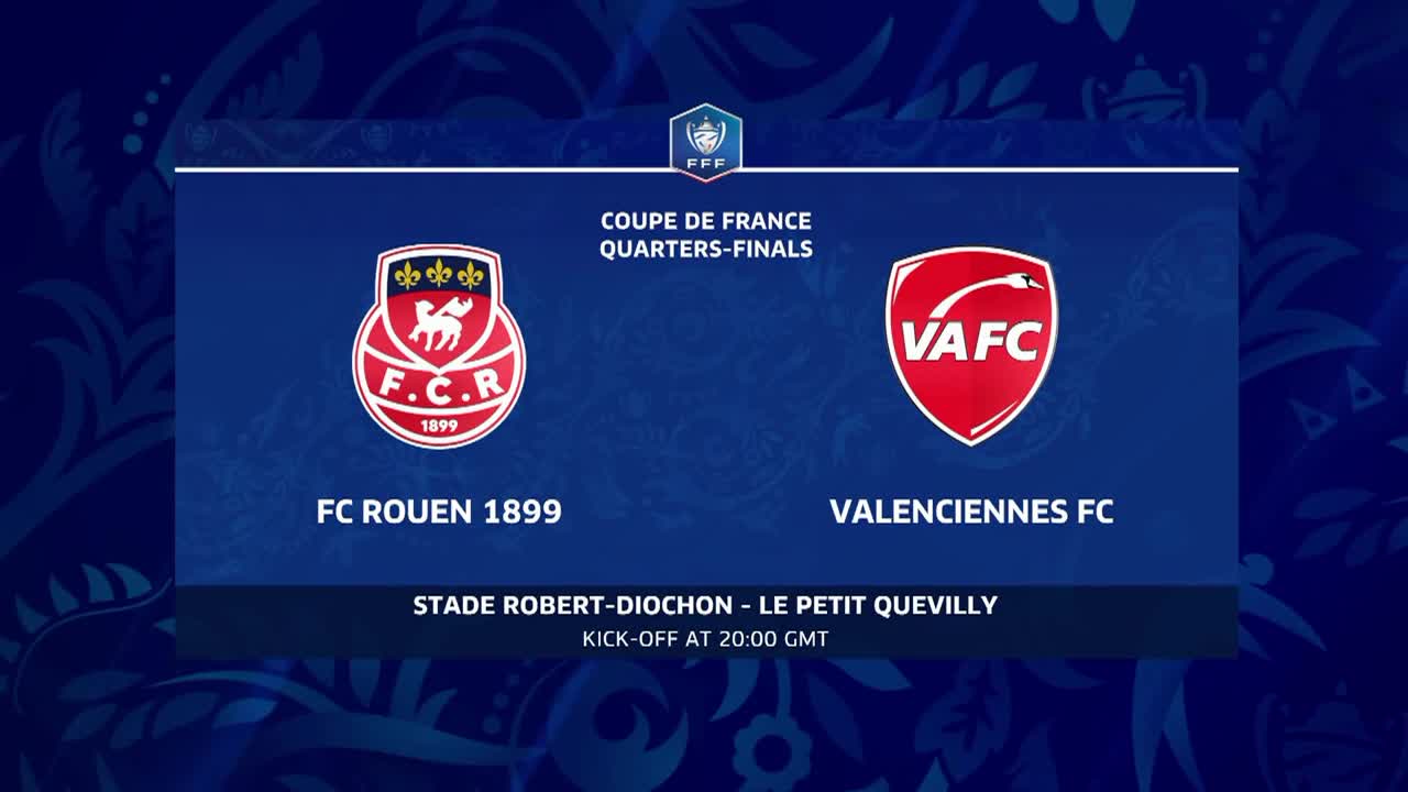 Cupa Franței | Rezumat sferturi de finală 2024: Rouen vs. Valenciennes 1-2