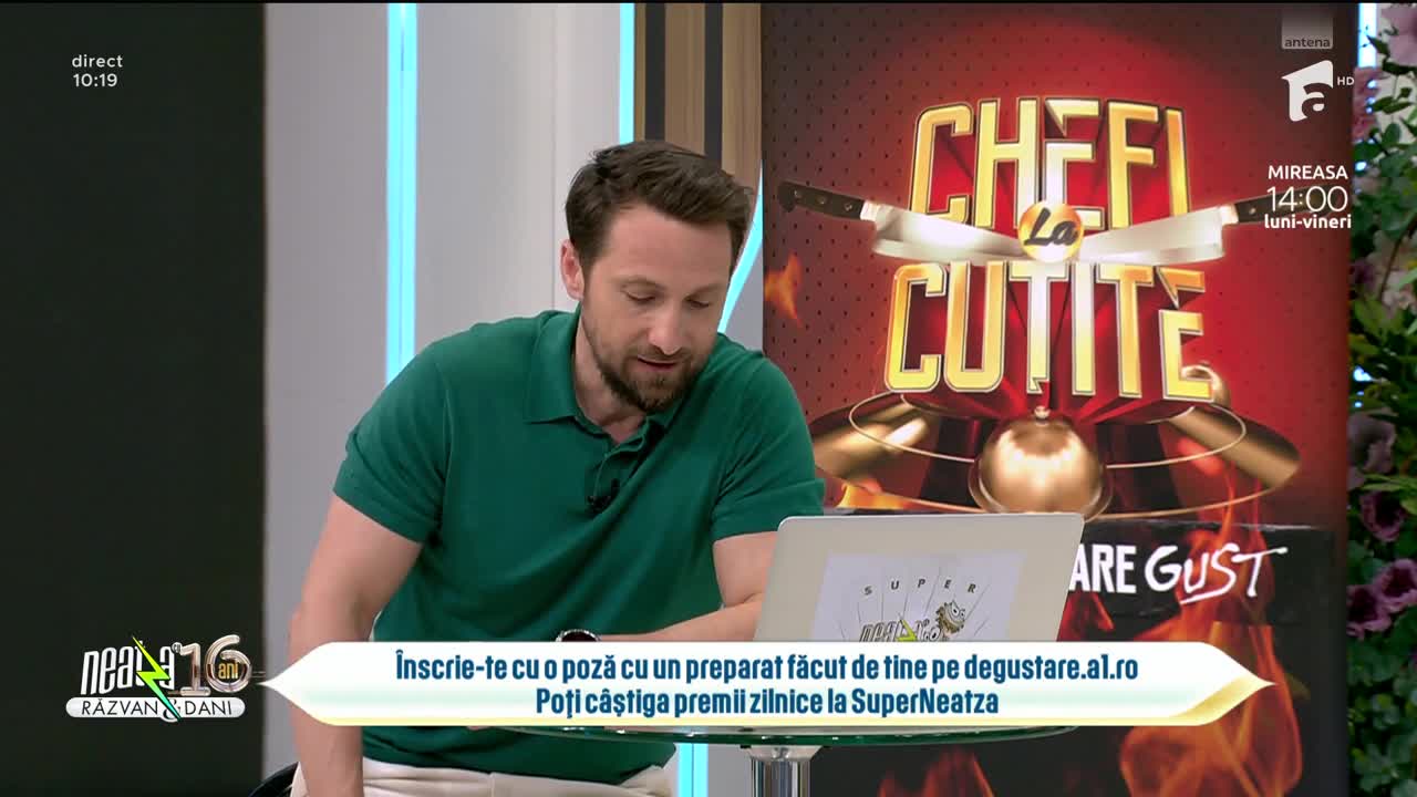 Super Neatza, 3 aprilie 2024. Degustare la cuțite. Ce a câștigat Adriana Ancuța