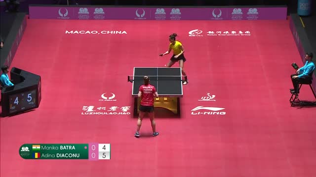 Cupa Mondiala de tenis de masa | Macao 2024: Monika Batra vs Adina Diaconu