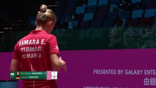 Cupa Mondiala de tenis de masa | Macao 2024: Elizabeta Samara vs Sabine Winter