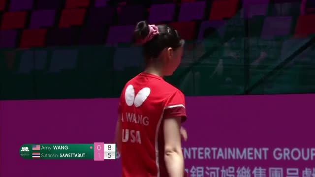 Cupa Mondiala de tenis de masa | Macao 2024: Amy Wang vs Suthasini Sawettabut