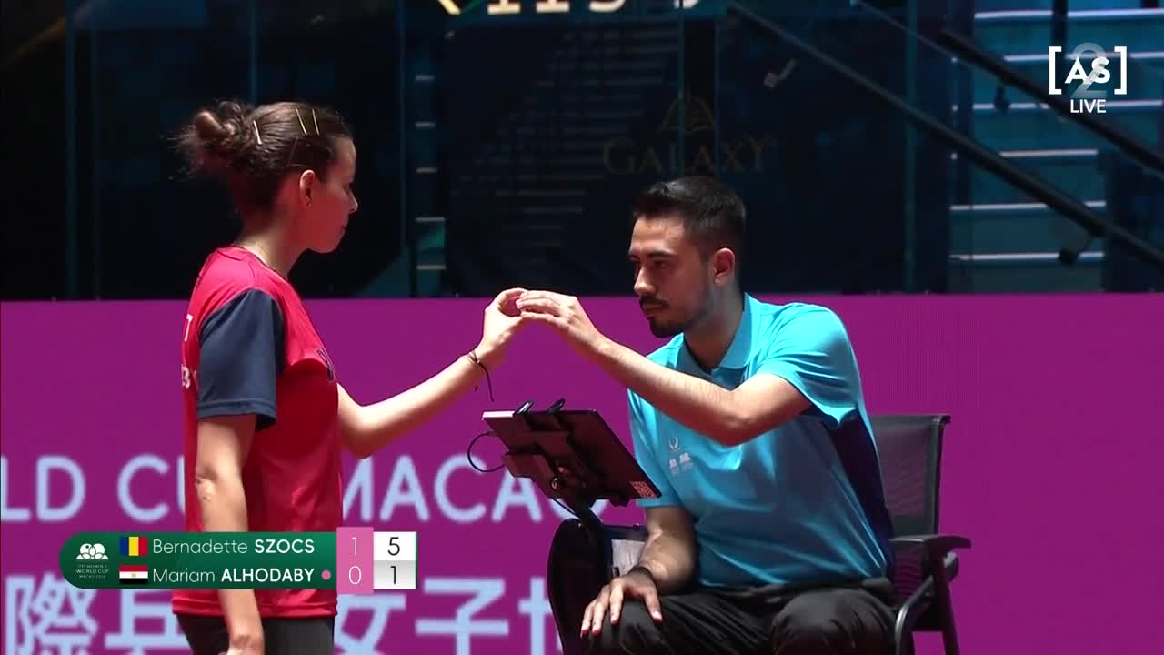 Cupa Mondiala de tenis de masa | Macao 2024: Bernadette Szocs vs Mariam Alhodaby