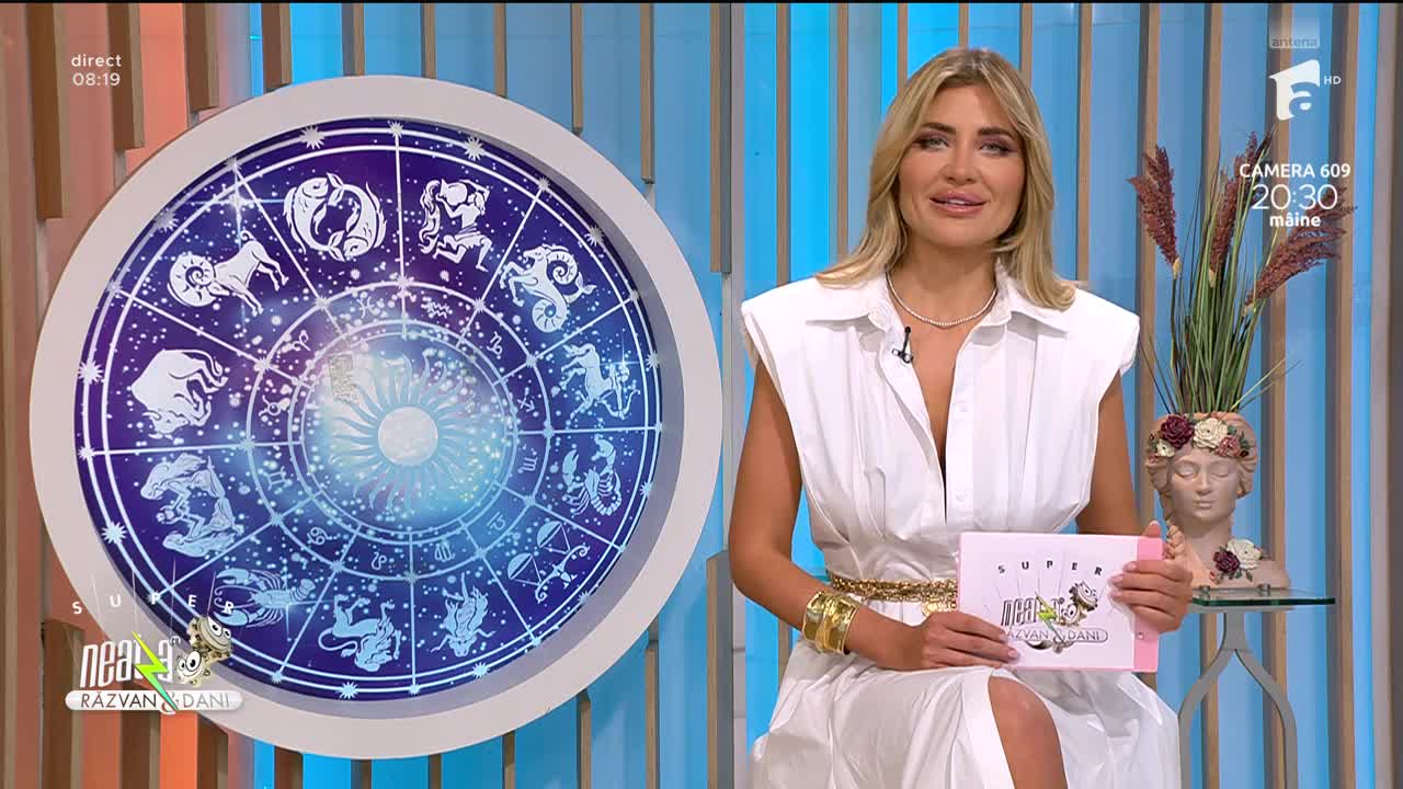 Super Neatza, 25 aprilie 2024. Horoscopul zilei cu Adina Moraru: Leii sunt foarte inventivi