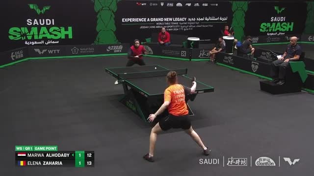 Tenis de masă | Saudi Smash 2024: Marwa Alhodaby vs Elena Zaharia
