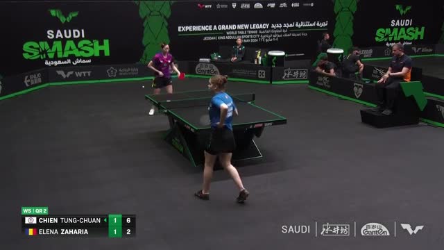 Tenis de masă | Saudi Smash 2024: Chien Tung-Chuan vs Elena Zaharia