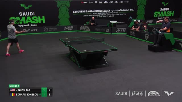 Tenis de masă | Saudi Smash 2024: Jinbao Ma vs Eduard Ionescu