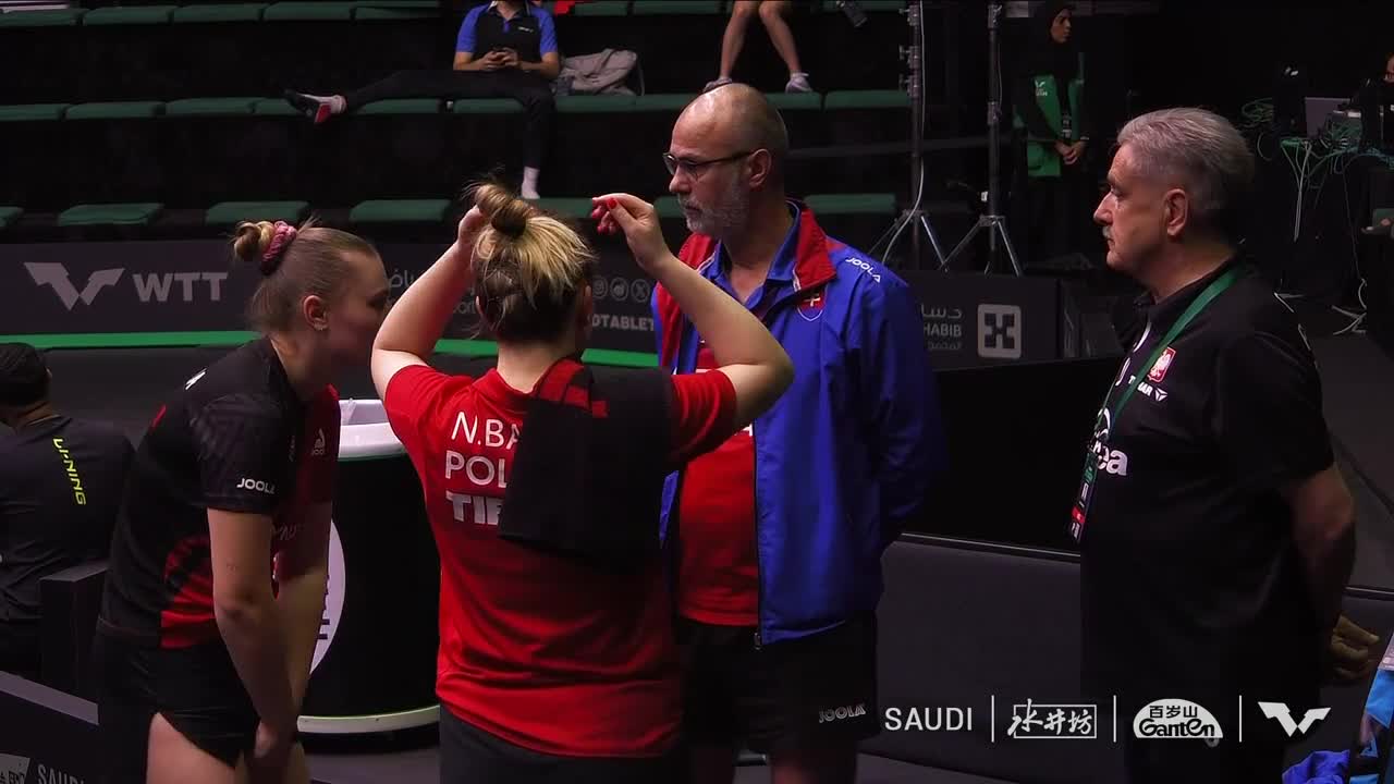 Tenis de masă | Saudi Smash 2024: Polcanova / Szocs vs Kukulkova / Bajor