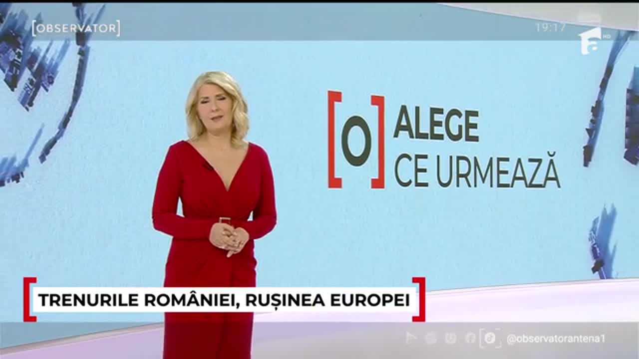 Campanie Observator: Alege ce urmează | Trenurile României, rușinea Europei