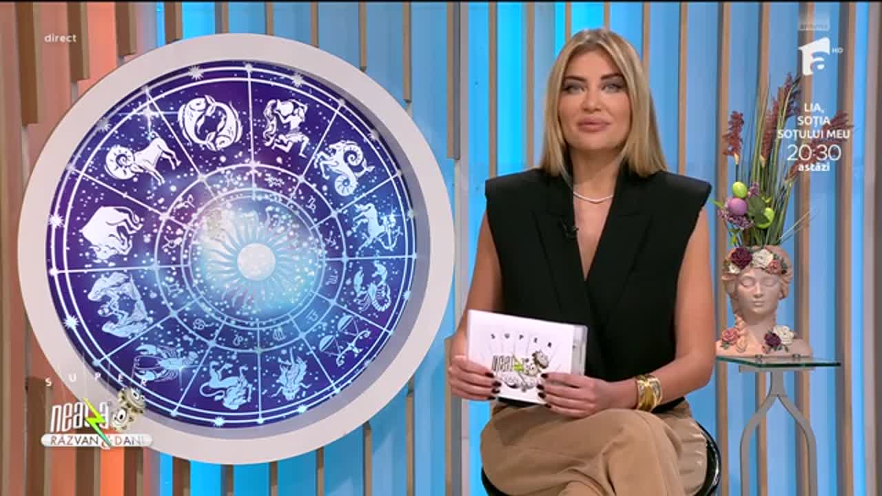 Super Neatza, 8 mai 2024. Horoscopul zilei cu Adina Moraru: Este indicat să ne păstrăm umorul