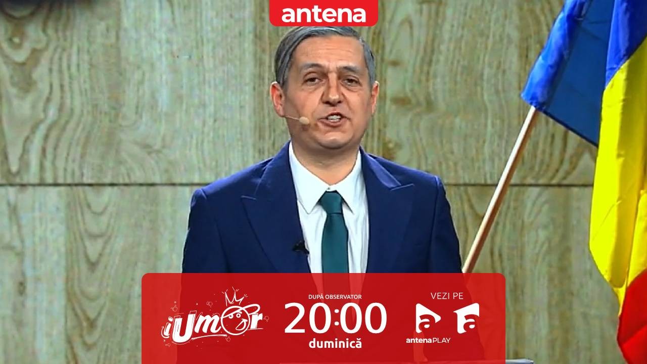 iUmor sezonul 16, 12 mai 2024. George Tănase îl aduce în lumina reflectoarelor pe Mircea Geoană, „președintele cu cel mai scurt mandat din istorie”