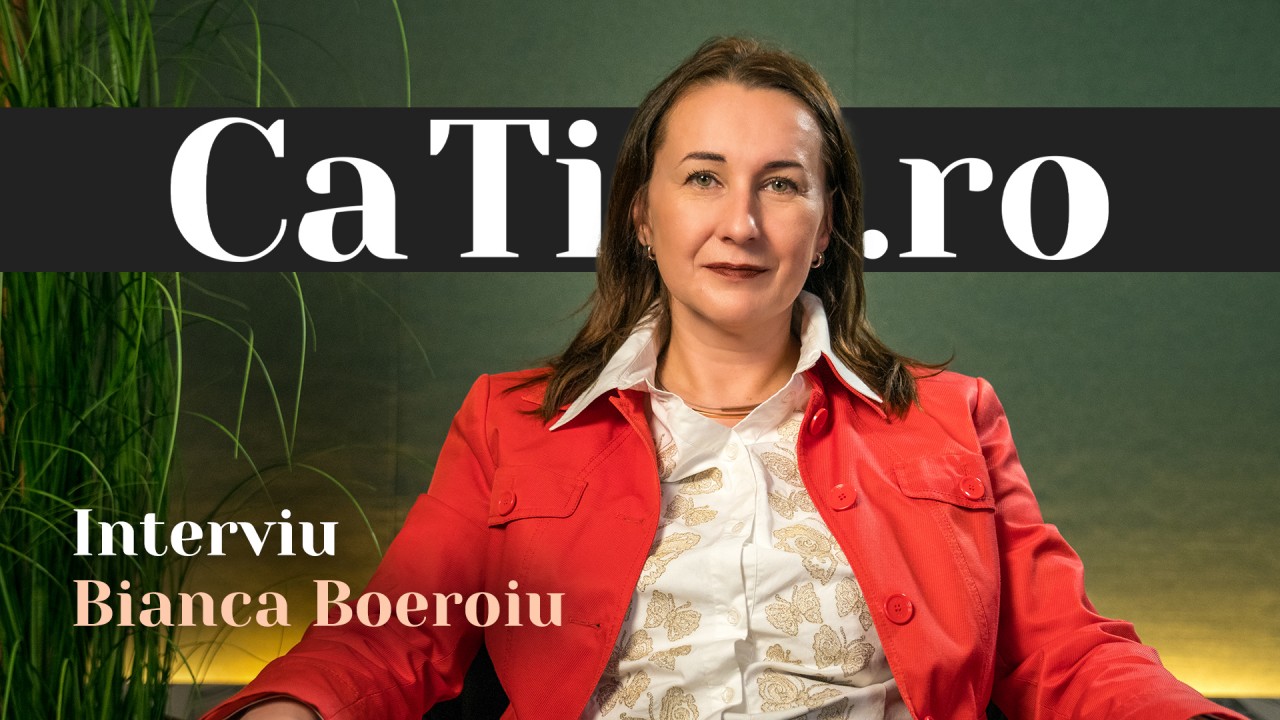 CaTine.ro - Interviu Bianca Boeroiu