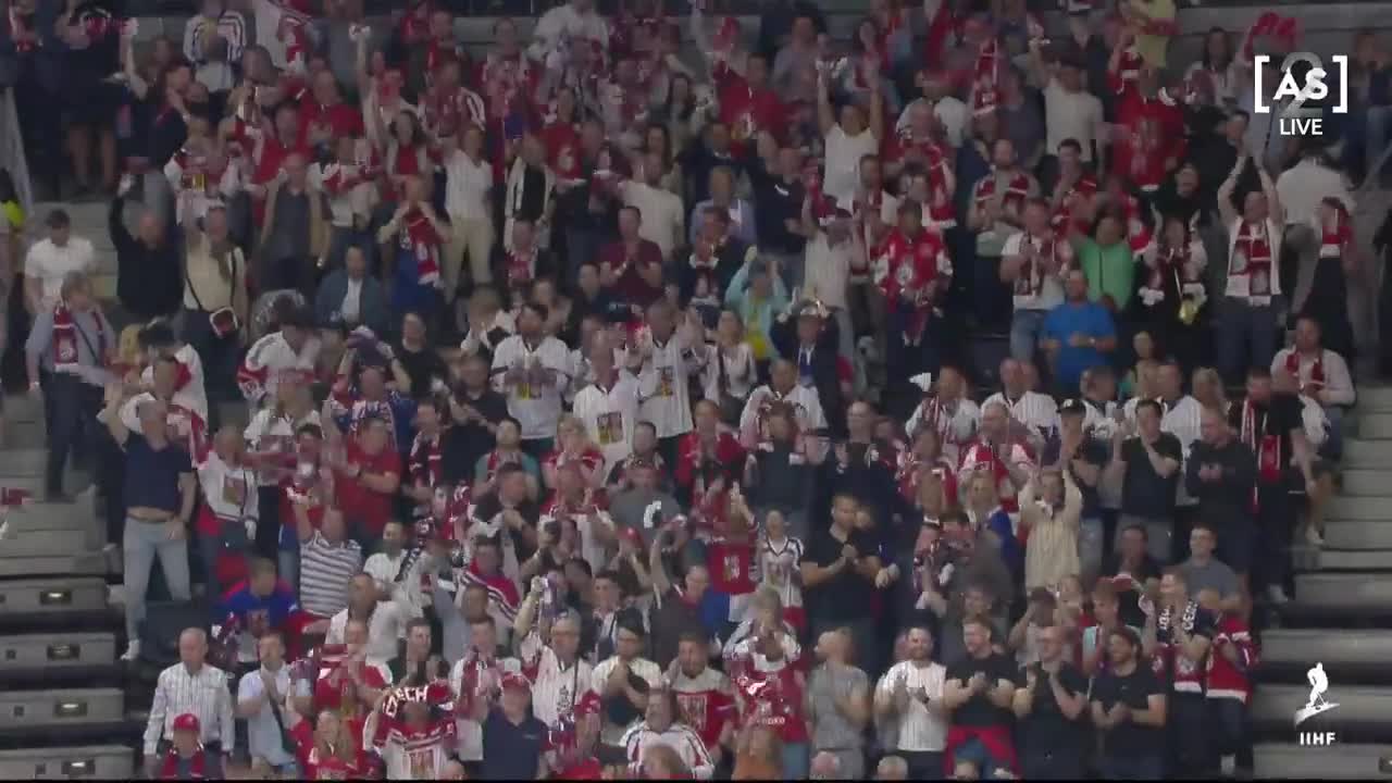 Campionatul Mondial de hochei | Cehia 2024:  Cehia - Danemarca 7-4 (A doua parte)