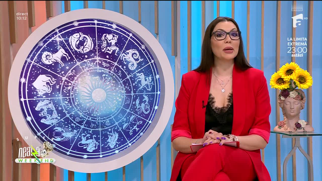 Neatza de Weekend, 9 iunie 2024. Horoscopul Zilei cu Sanda Ionescu: Ziua vine cu maturizare emoțională petru Berbeci