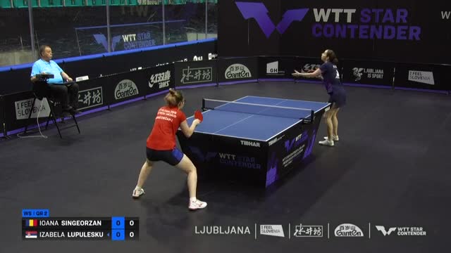 Tenis de masa | WTT Star Contender Ljubljana 2024: Ioana Singeorzan vs Izabela Lupulesku