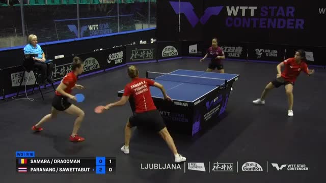 Tenis de masa | WTT Star Contender Ljubljana 2024: Samara / Dragoman vs Paranang / Sawettabut