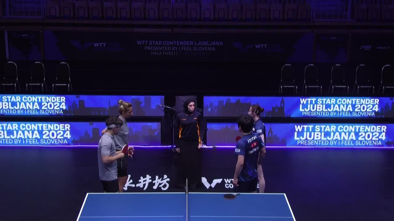 Tenis de masa | WTT Star Contender Ljubljana 2024: Ionescu / Samara vs Harimoto / Hayata