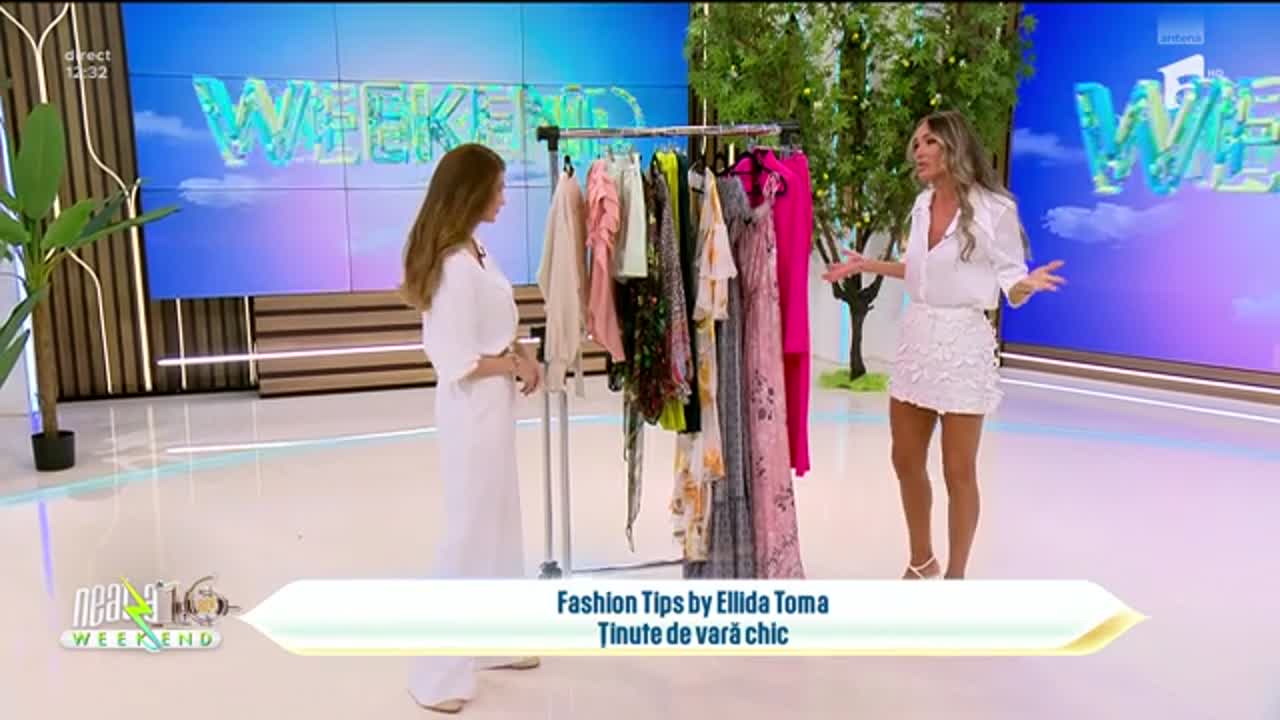 Neatza de Weekend, 16 iunie 2024. Fashion Tips by Ellida Toma: Ținute de vară chic și cool