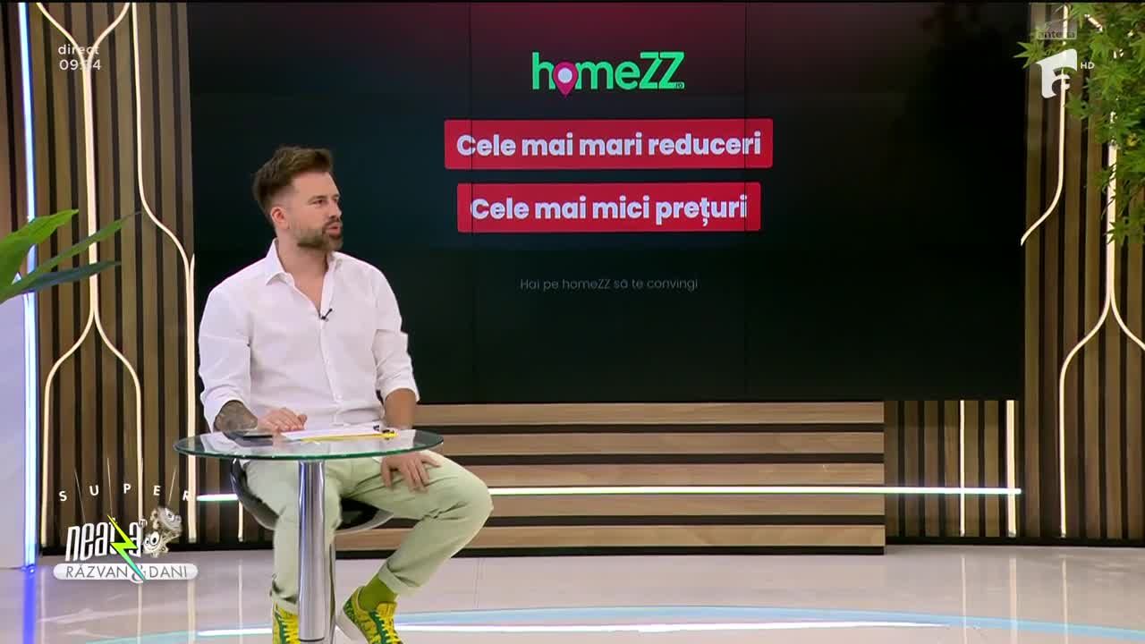 Super Neatza, 25 iunie 2024. HomeZZ.ro: Cât te costă să te muți cu familia într-un apartament cu 3 camere, situat în Voluntari