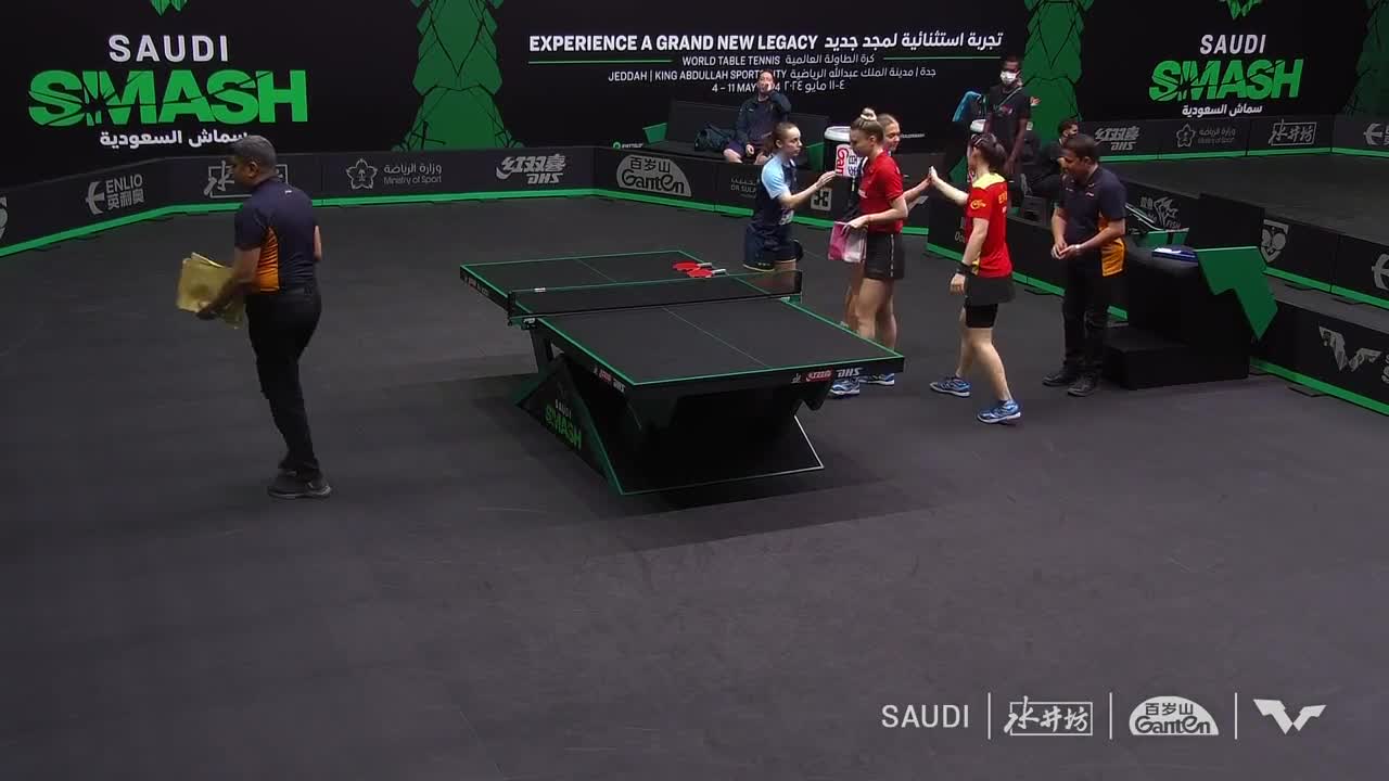 Tenis de masă | Saudi Smash 2024: Diaconu / Xiao vs Kallberg / Bergstrom
