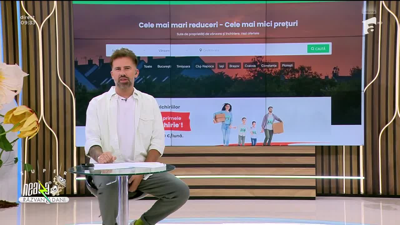 Super Neatza, 3 septembrie 2024. HomeZZ.ro: A început campania specială „Maratonul chiriilor”