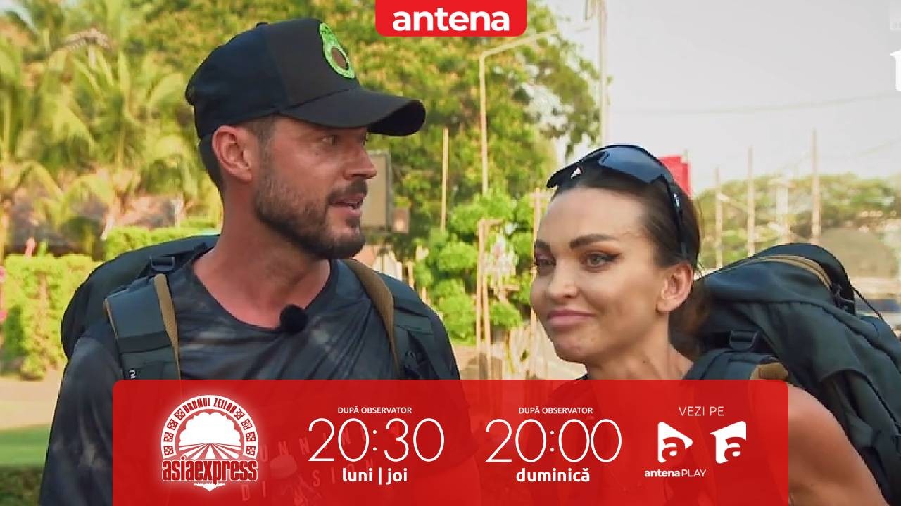 Asia Express, 9 septembrie 2024. Adi Nartea și Cosmin V&icirc;jeu, prima echipă care s-a calificat la jocul de amuletă