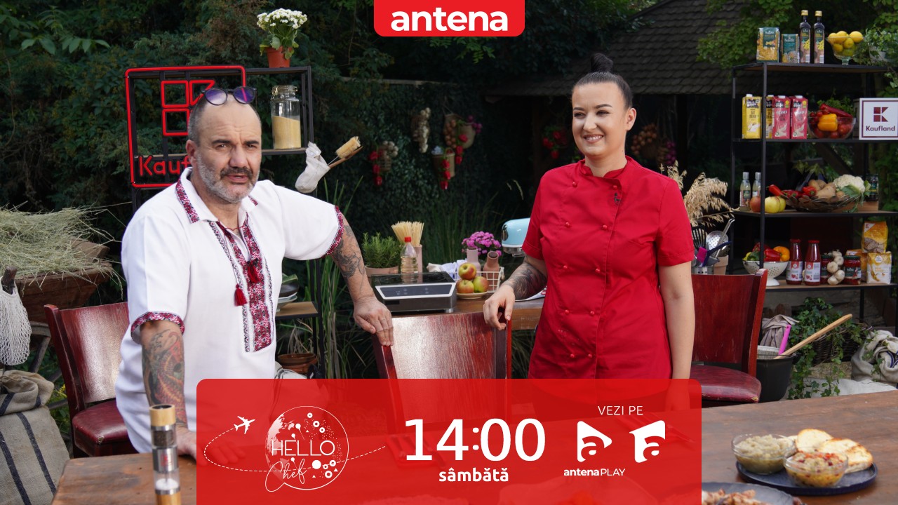 Hello Chef sezonul 8, 14 septembrie 2024. Chef Samuel și Roxana Blenche, o nouă provocare în bucătărie! Ce rețete au de gătit pentru Maria Cârneci