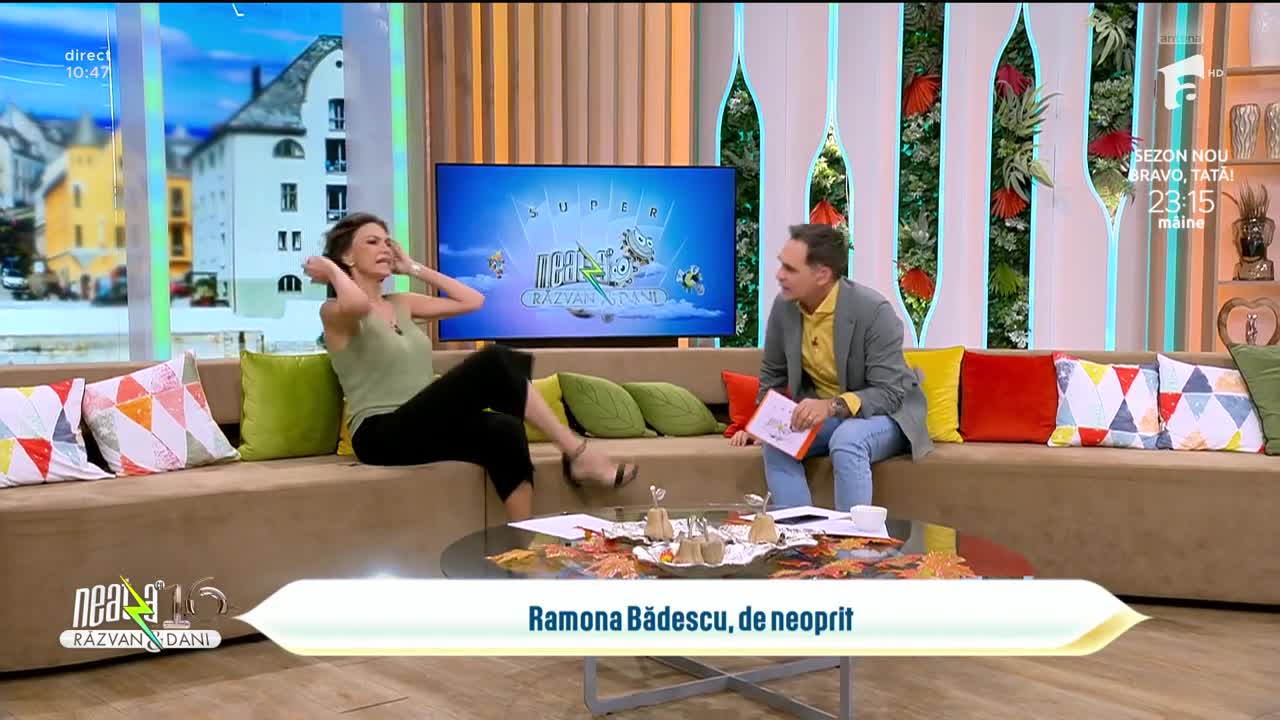 Super Neatza, 20 septembrie 2024. Ramona Bădescu, de neoprit: Am învățat să spun Da a treia oară!