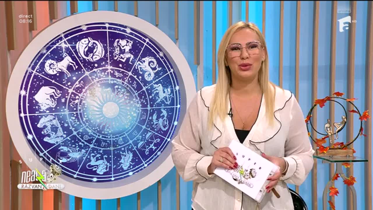 Super Neatza, 15 octombrie 2024. Horoscopul Zilei cu Bianca Nuțu: Berbecii au motive de bucurie pe plan financiar