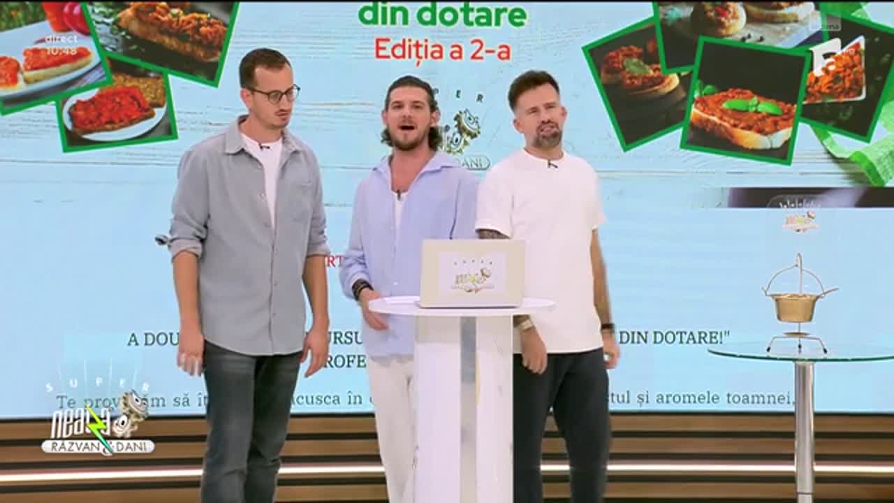 Super Neatza, 16 octombrie 2024. Concursul ”Dă-te mare, cu zacusca din dotare!”. Cum s-a descurcat Ioana