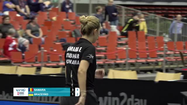 Campionatul European Individual de tenis de masă | Linz 2024: Elizabeta Samara vs. Solomiya Brateyko