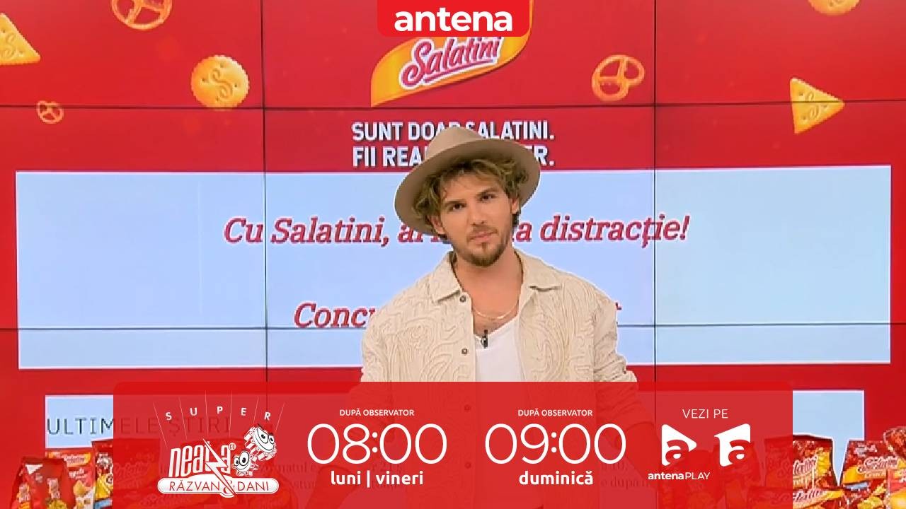 Super Neatza, 18 octombrie 2024. Salatini te premiază! Ce a câștigat Virgil