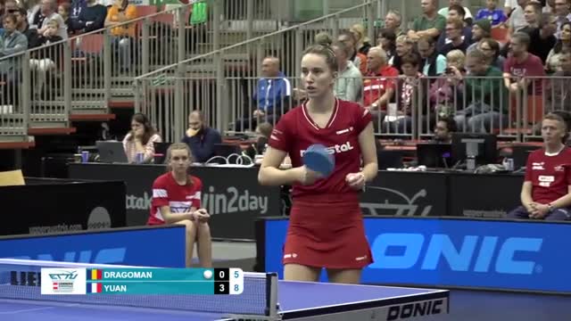 Campionatul European Individual de tenis de masă | Linz 2024: Andreea Dragoman vs. Jia Nan Yuan