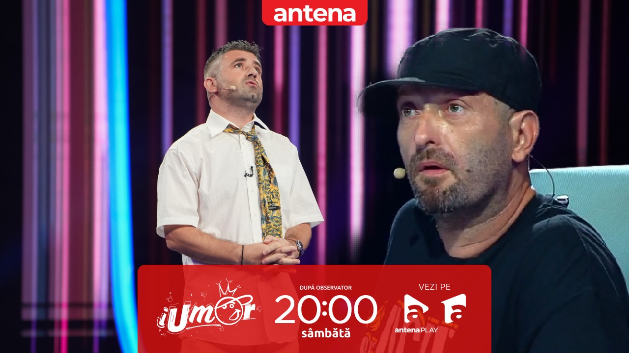 iUmor sezonul 17, 26 octombrie 2024. Hari Gromoșteanu, în rolul cetățeanului turmentat! Un număr de stand-up comedy în romgleză și versuri