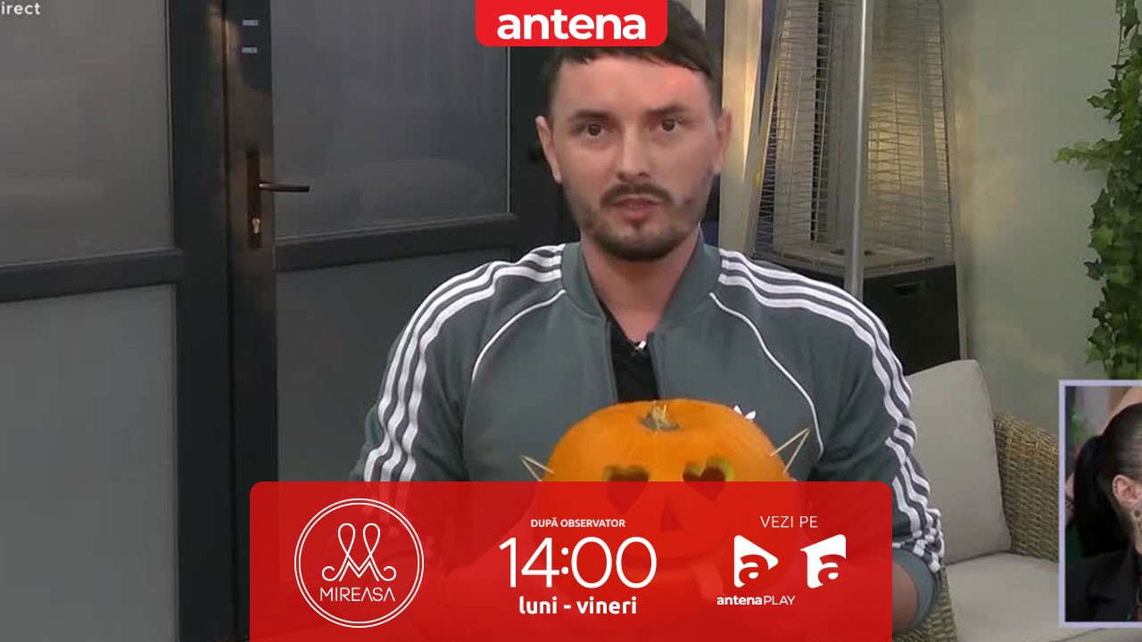 Mireasa sezonul 10, 30 octombrie 2024. O nouă probă pentru băieți. Cine a sculptat cel mai înfiorător dovleac de Halloween