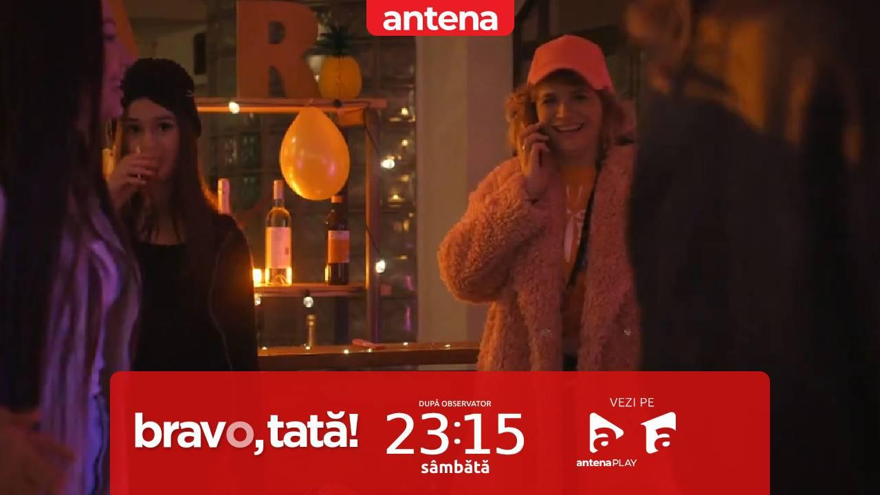 Bravo, tată! | Sezonul 3, episodul 11, 9 noiembrie 2024. Cristina și Dana, pe urmele Ninei și ale lui Luca, ajung la o petrecere cu adolescenți