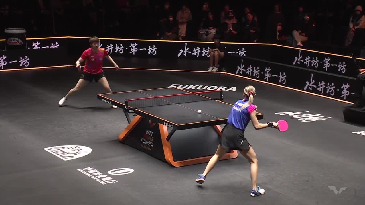 Highlights | Bernadette Szocs vs. Wang Manyu