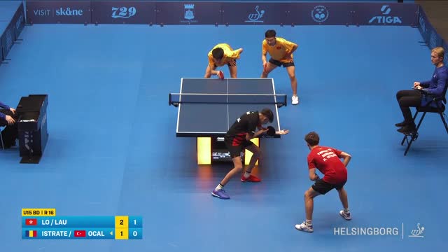 Tenis de masă | World Youth Championship Sweden 2024: Bianca Mei-Roşu / Tiago Abiodun vs. Youzheng Huang / Geman Zong