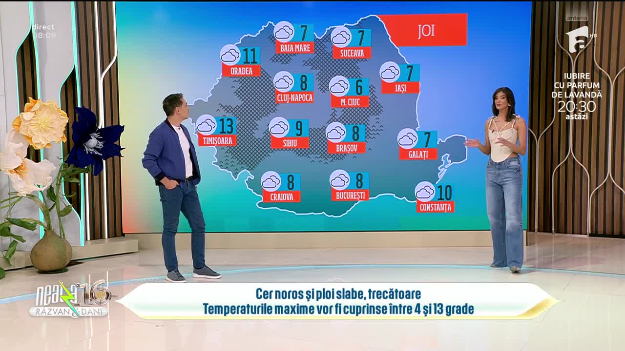 Super Neatza, 28 noiembrie 2024. Prognoza meteo cu Ramona Olaru: