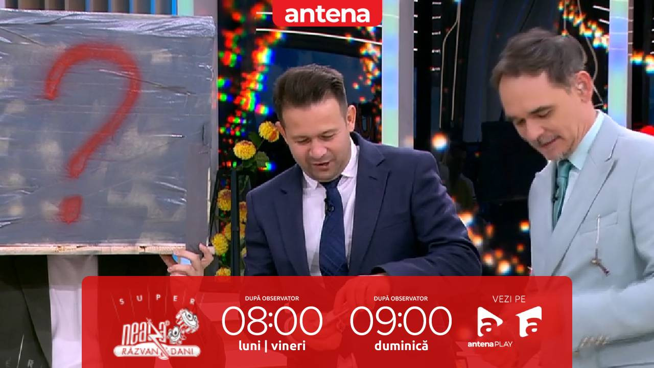 Super Neatza, 29 noiembrie 2024. Robert Tudor, moment inedit de magie la ediția aniversară a 31 de ani de Antena 1