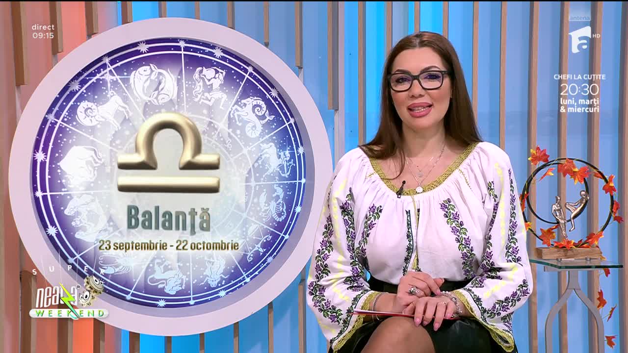 Super Neatza de Weekend, 1 decembrie 2024. Horoscopul Zilei cu Sanda Ionescu: Leii scot la lumină latura creativă