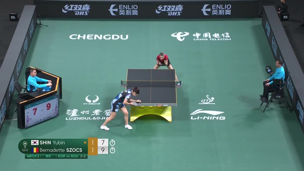 Tenis de masă | ITTF Mixed Team World Cup 2024: Kim / Cho vs. Elizabeta Samara / Eduard Ionescu