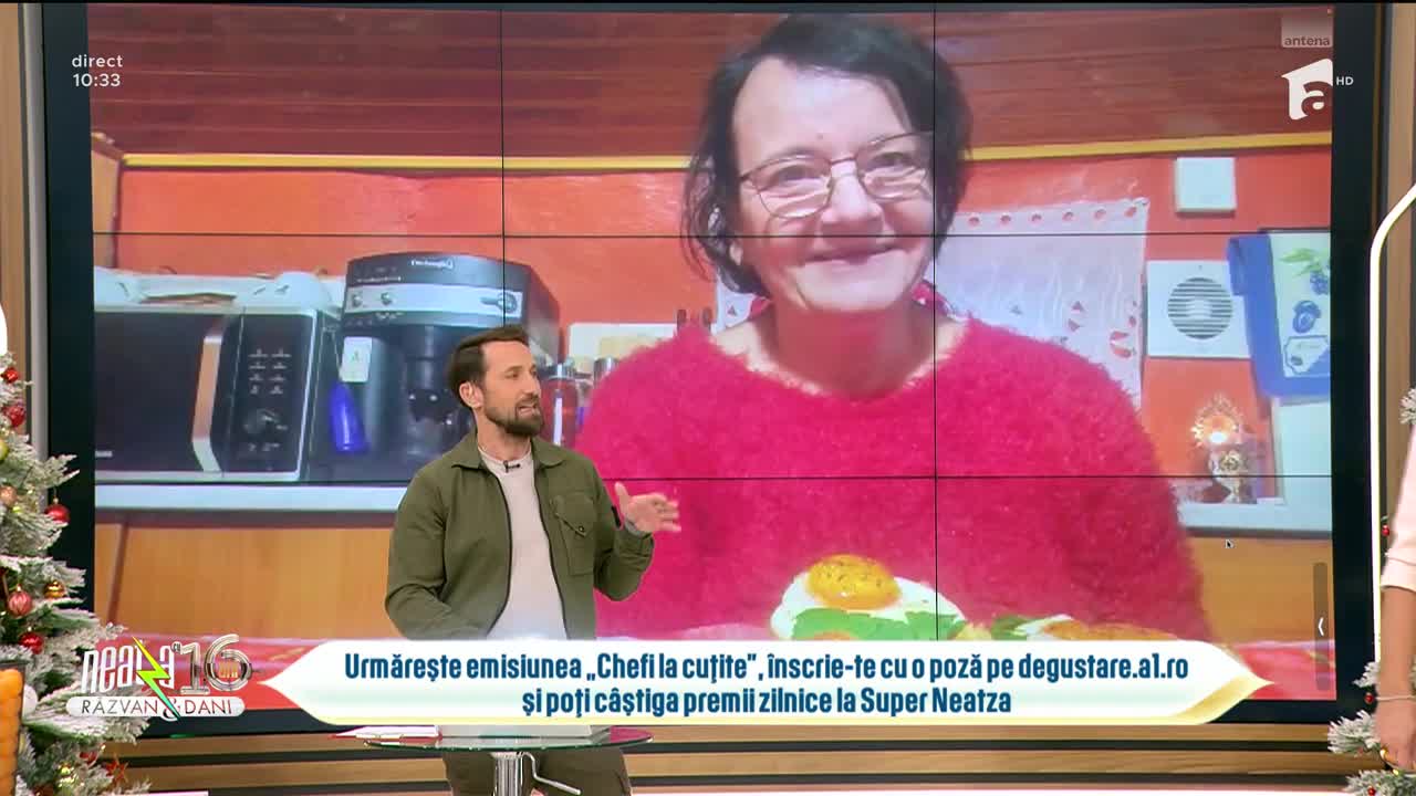 Super Neatza, 2 decembrie 2024. Concursul „Degustare la Cuțite”! Ce a câștigat Daniela