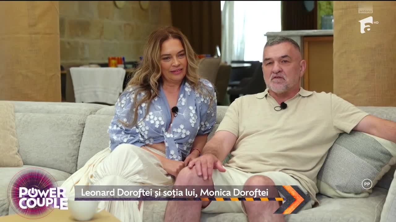 Power Couple România - La bine și la greu | Monica și Leonard Doroftei, pregătiți să depășească orice provocare din competiție